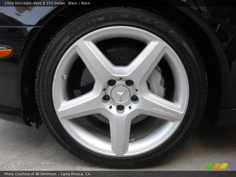 Black / Black 2009 Mercedes-Benz E 350 Sedan