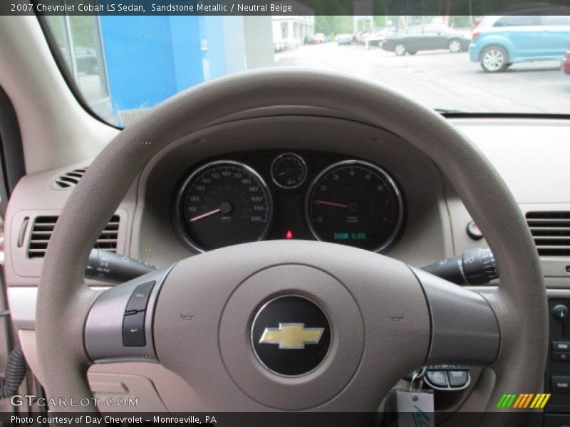 Sandstone Metallic / Neutral Beige 2007 Chevrolet Cobalt LS Sedan