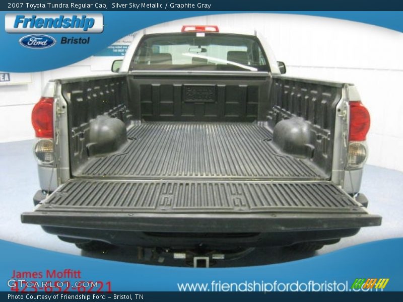 Silver Sky Metallic / Graphite Gray 2007 Toyota Tundra Regular Cab