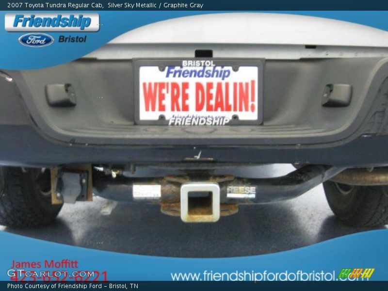 Silver Sky Metallic / Graphite Gray 2007 Toyota Tundra Regular Cab