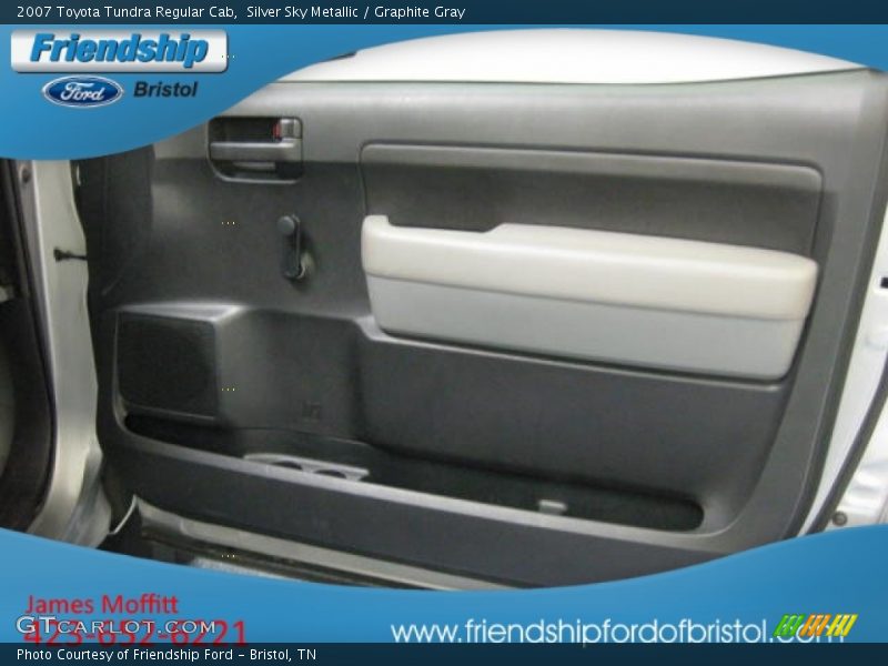 Silver Sky Metallic / Graphite Gray 2007 Toyota Tundra Regular Cab