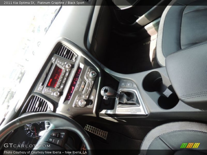 Platinum Graphite / Black Sport 2011 Kia Optima SX