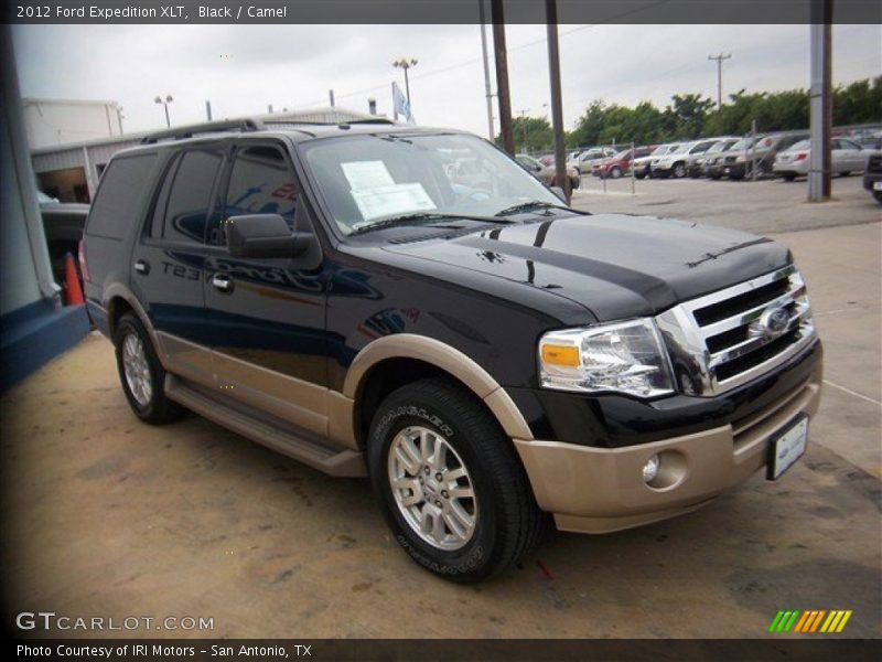 Black / Camel 2012 Ford Expedition XLT