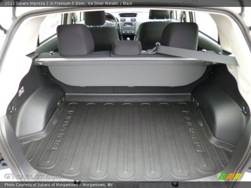Ice Silver Metallic / Black 2013 Subaru Impreza 2.0i Premium 5 Door