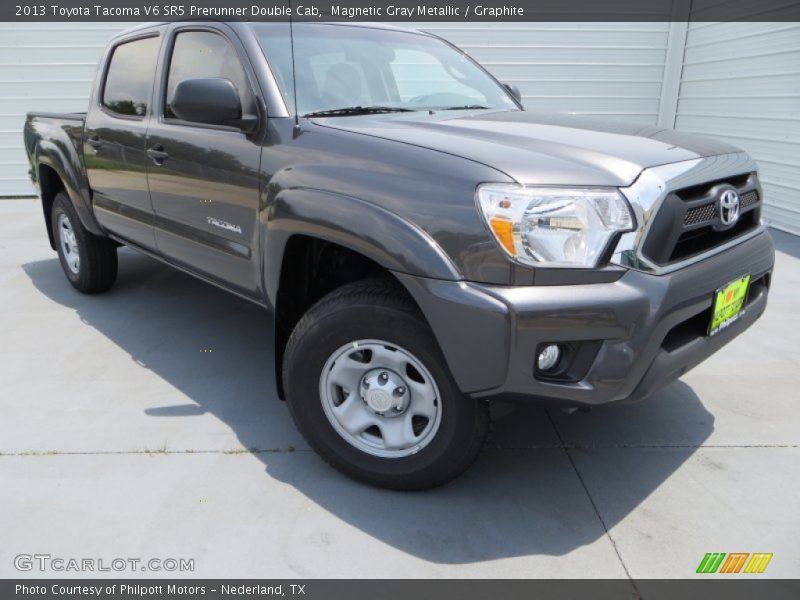 Magnetic Gray Metallic / Graphite 2013 Toyota Tacoma V6 SR5 Prerunner Double Cab