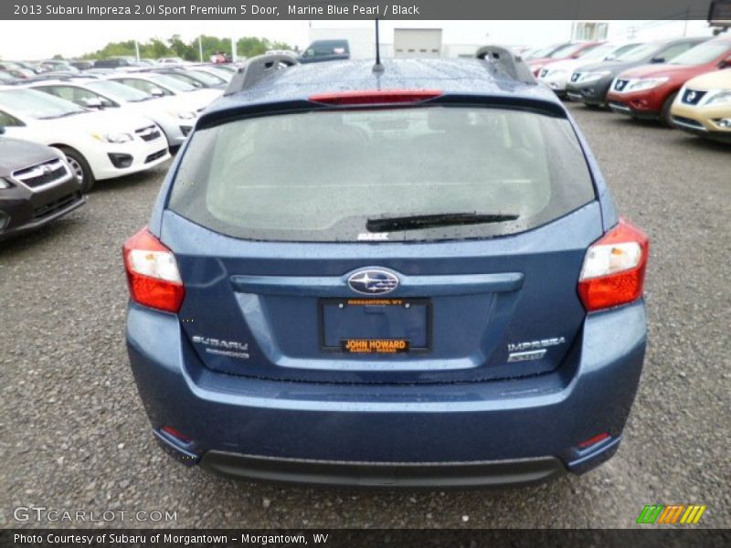 Marine Blue Pearl / Black 2013 Subaru Impreza 2.0i Sport Premium 5 Door