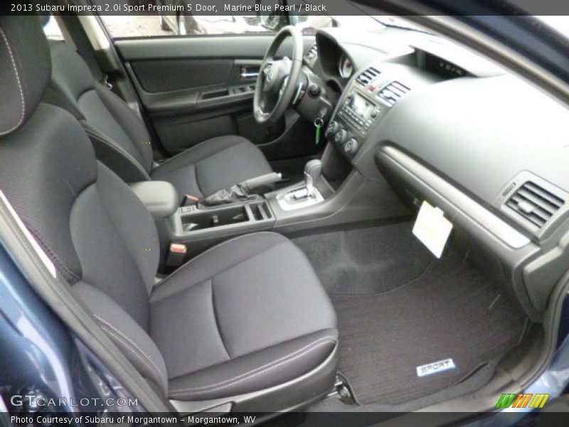 Marine Blue Pearl / Black 2013 Subaru Impreza 2.0i Sport Premium 5 Door