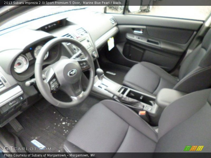 Marine Blue Pearl / Black 2013 Subaru Impreza 2.0i Sport Premium 5 Door