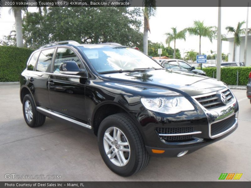Black Uni / Anthracite 2010 Volkswagen Touareg VR6 FSI 4XMotion
