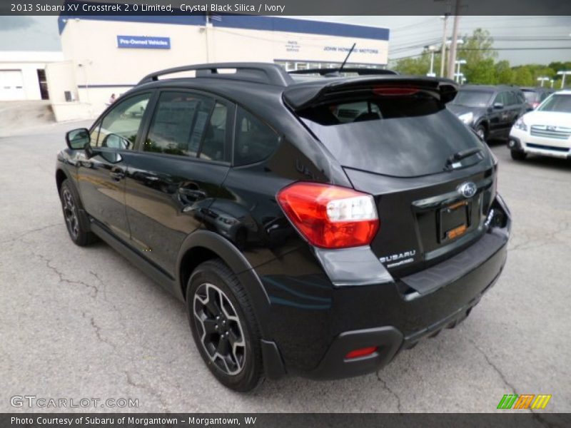 Crystal Black Silica / Ivory 2013 Subaru XV Crosstrek 2.0 Limited