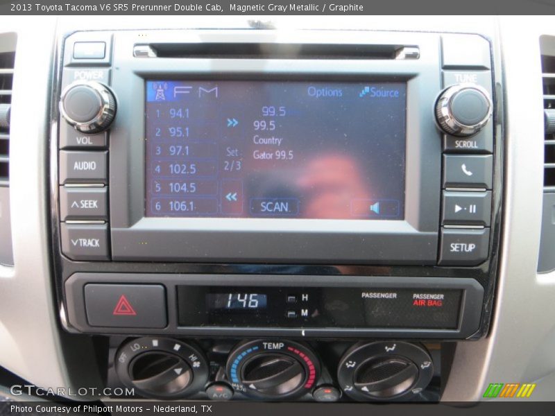 Magnetic Gray Metallic / Graphite 2013 Toyota Tacoma V6 SR5 Prerunner Double Cab