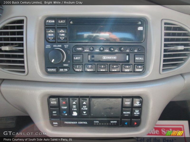 Bright White / Medium Gray 2000 Buick Century Limited