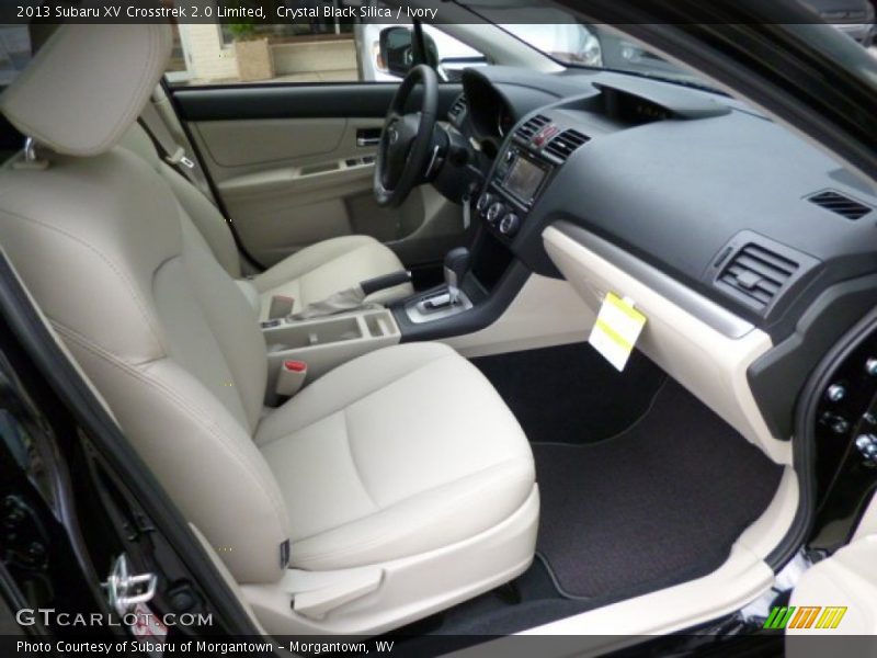 Crystal Black Silica / Ivory 2013 Subaru XV Crosstrek 2.0 Limited