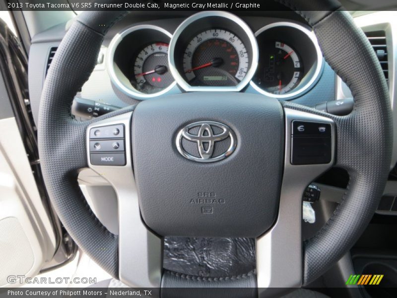 Magnetic Gray Metallic / Graphite 2013 Toyota Tacoma V6 SR5 Prerunner Double Cab