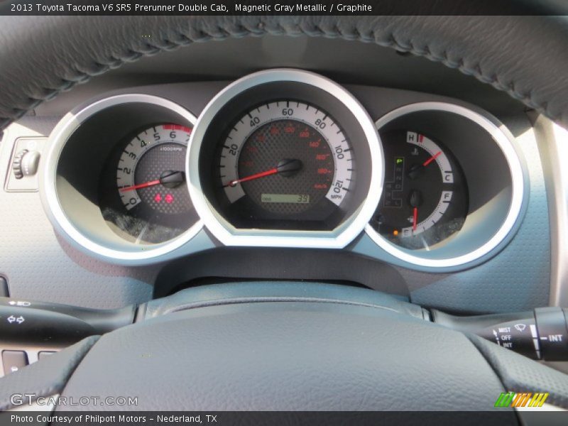 Magnetic Gray Metallic / Graphite 2013 Toyota Tacoma V6 SR5 Prerunner Double Cab
