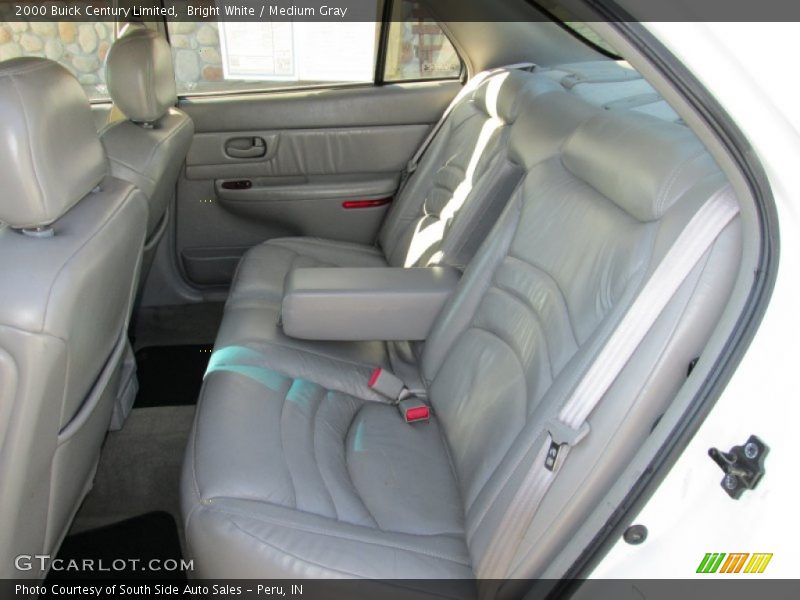 Bright White / Medium Gray 2000 Buick Century Limited