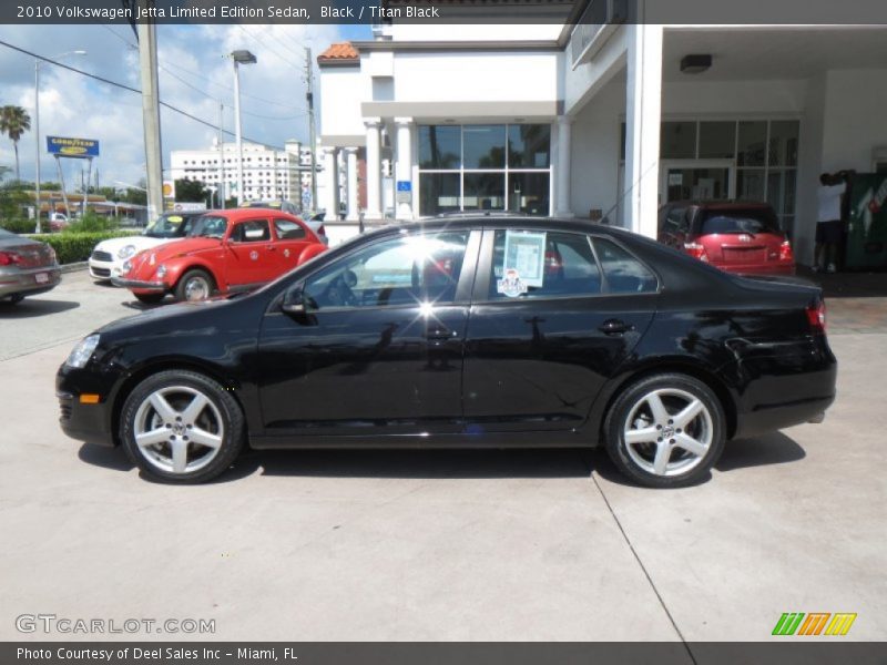 Black / Titan Black 2010 Volkswagen Jetta Limited Edition Sedan