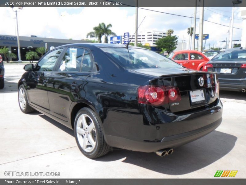 Black / Titan Black 2010 Volkswagen Jetta Limited Edition Sedan