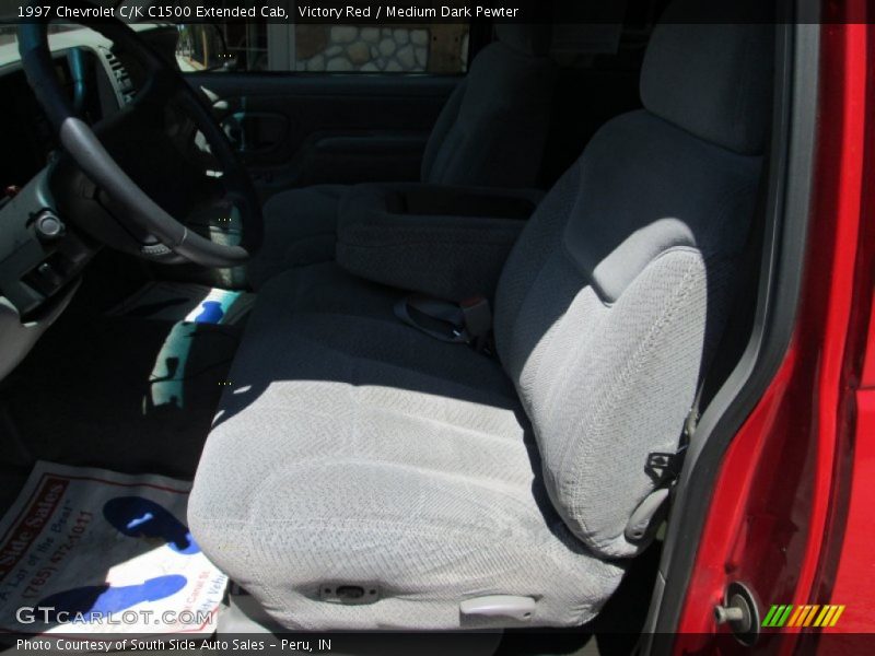 Victory Red / Medium Dark Pewter 1997 Chevrolet C/K C1500 Extended Cab