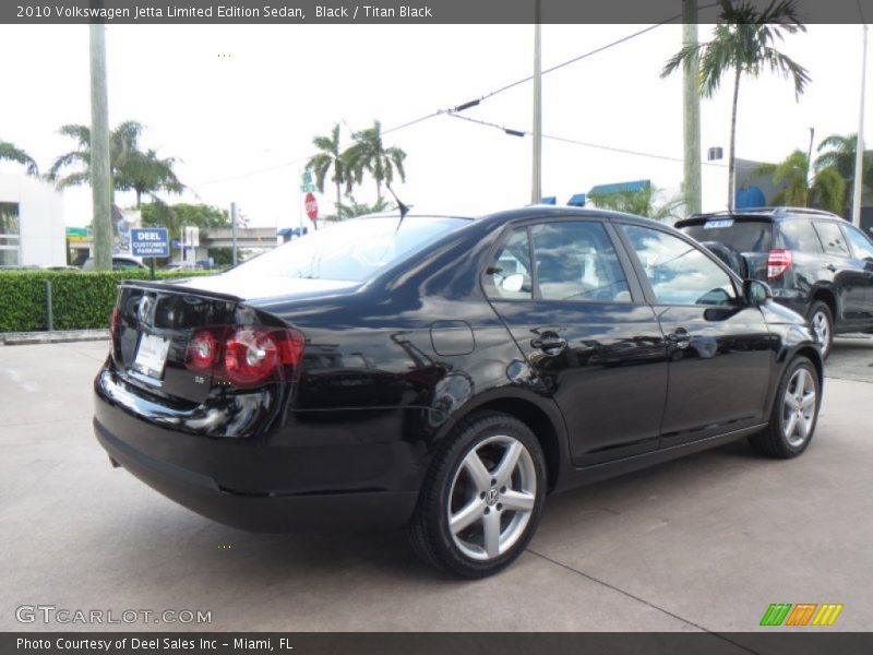 Black / Titan Black 2010 Volkswagen Jetta Limited Edition Sedan