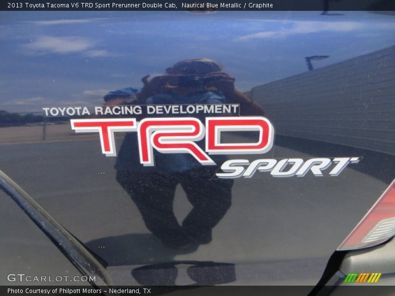 Nautical Blue Metallic / Graphite 2013 Toyota Tacoma V6 TRD Sport Prerunner Double Cab