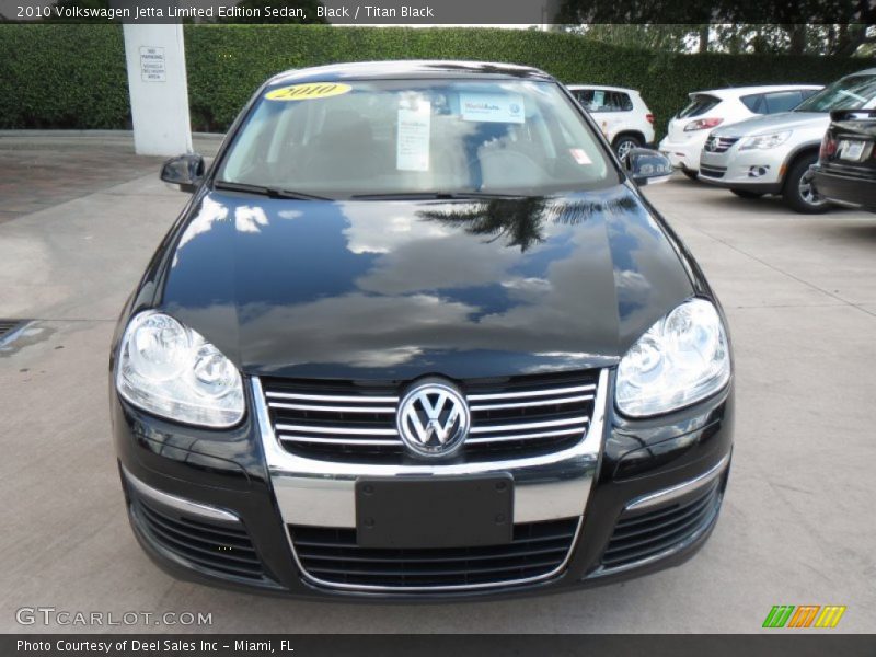 Black / Titan Black 2010 Volkswagen Jetta Limited Edition Sedan