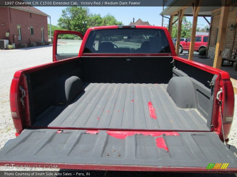 Victory Red / Medium Dark Pewter 1997 Chevrolet C/K C1500 Extended Cab