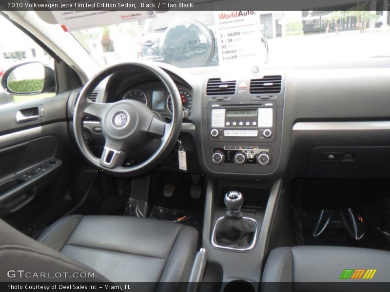 Black / Titan Black 2010 Volkswagen Jetta Limited Edition Sedan