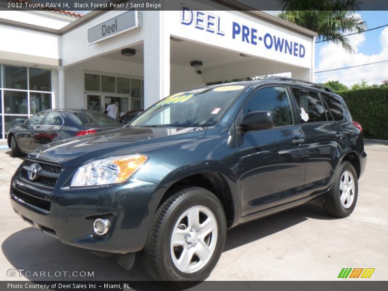 Black Forest Pearl / Sand Beige 2012 Toyota RAV4 I4