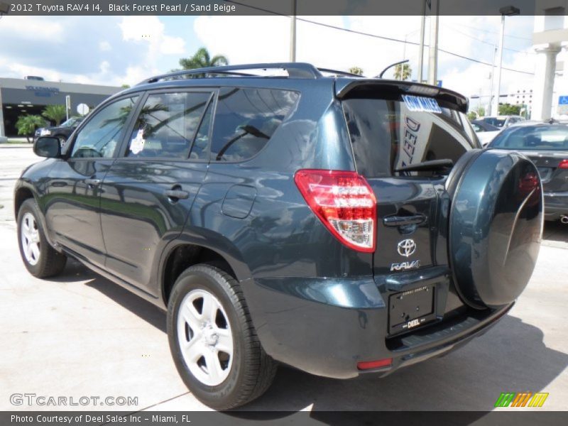 Black Forest Pearl / Sand Beige 2012 Toyota RAV4 I4