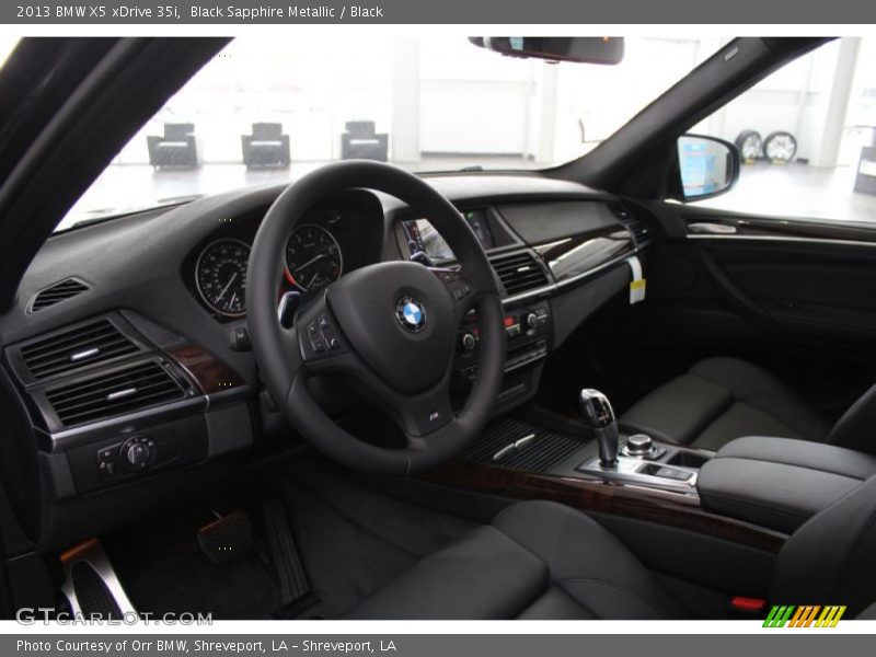 Black Sapphire Metallic / Black 2013 BMW X5 xDrive 35i