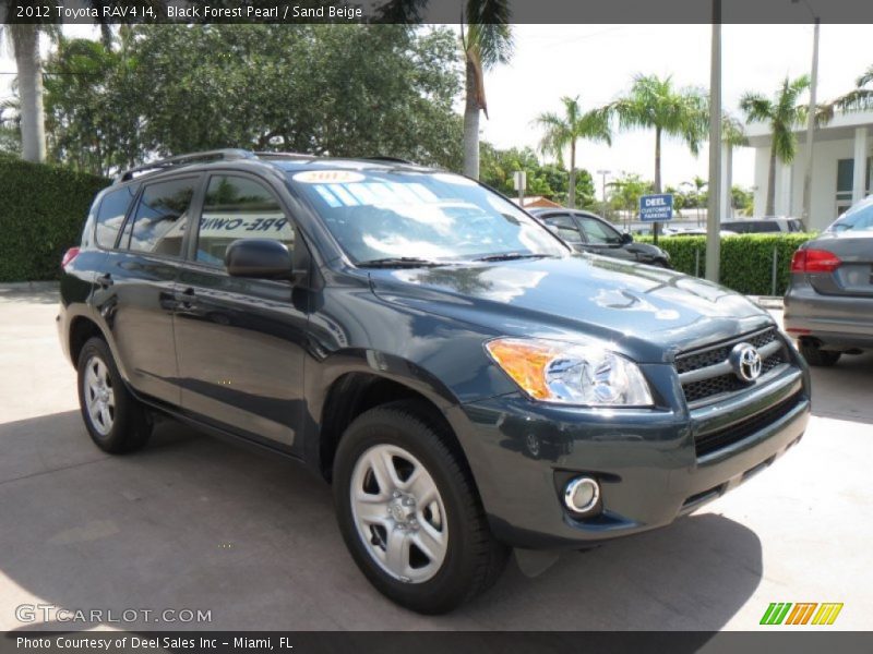 Black Forest Pearl / Sand Beige 2012 Toyota RAV4 I4