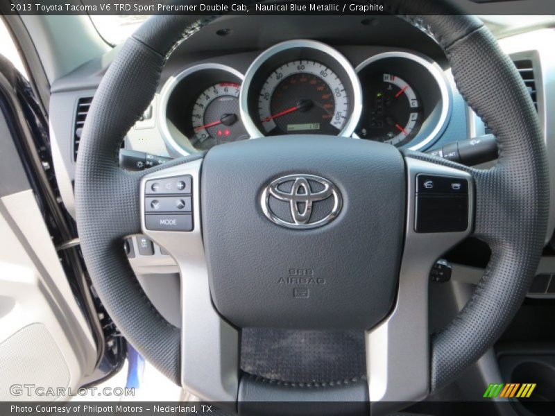 Nautical Blue Metallic / Graphite 2013 Toyota Tacoma V6 TRD Sport Prerunner Double Cab