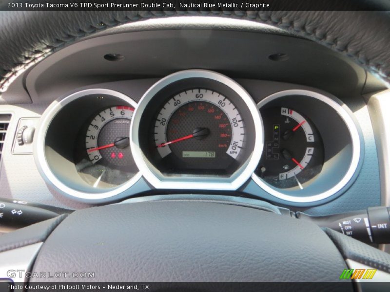 Nautical Blue Metallic / Graphite 2013 Toyota Tacoma V6 TRD Sport Prerunner Double Cab