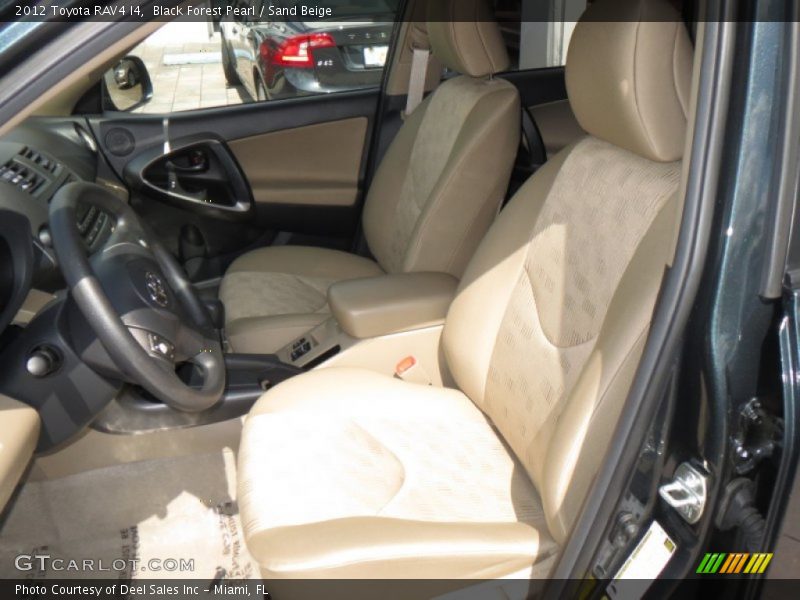 Black Forest Pearl / Sand Beige 2012 Toyota RAV4 I4
