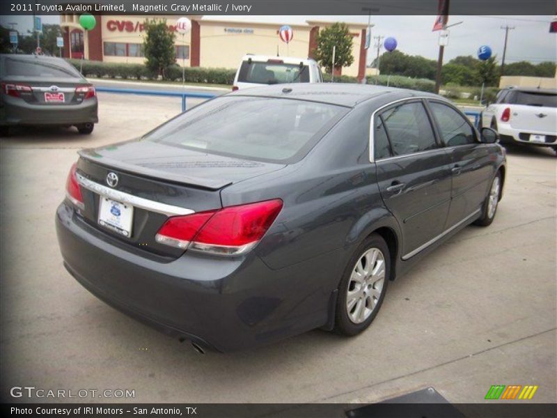 Magnetic Gray Metallic / Ivory 2011 Toyota Avalon Limited