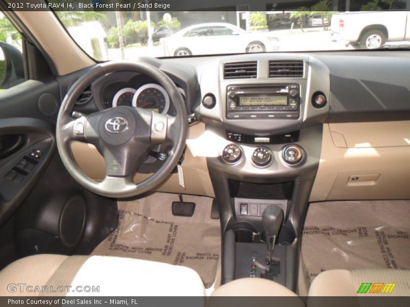 Black Forest Pearl / Sand Beige 2012 Toyota RAV4 I4