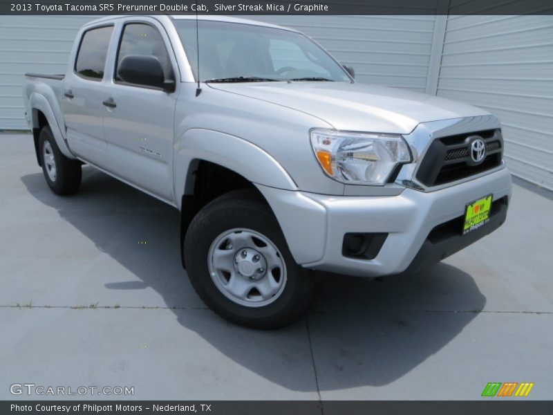 Silver Streak Mica / Graphite 2013 Toyota Tacoma SR5 Prerunner Double Cab