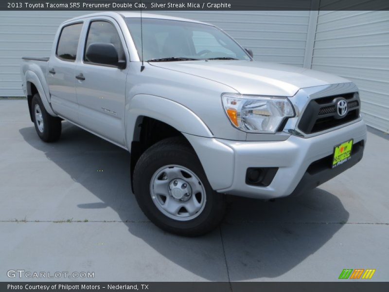 Silver Streak Mica / Graphite 2013 Toyota Tacoma SR5 Prerunner Double Cab