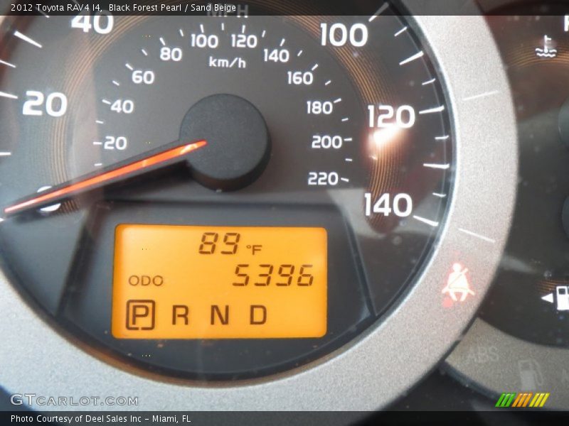 Black Forest Pearl / Sand Beige 2012 Toyota RAV4 I4