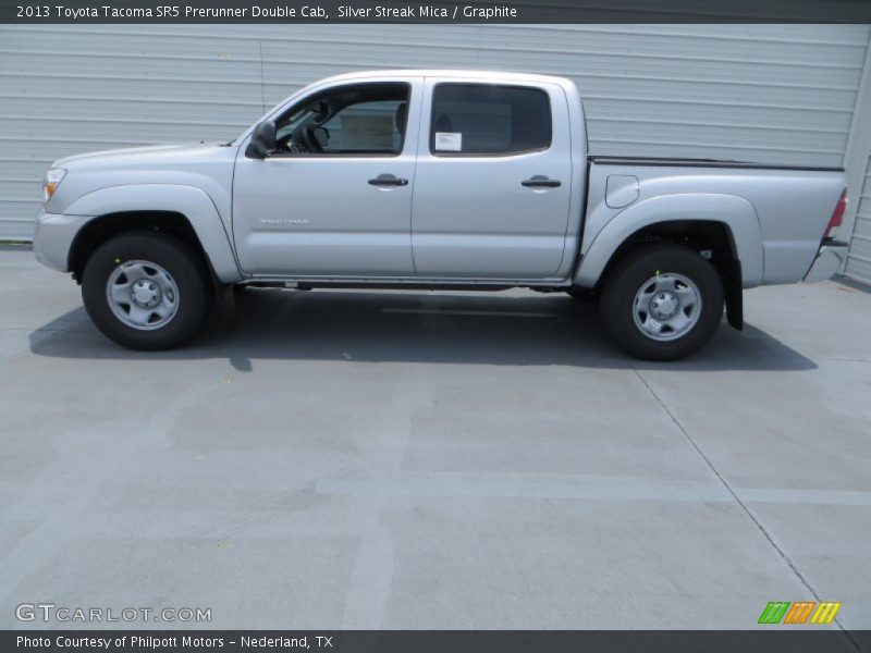 Silver Streak Mica / Graphite 2013 Toyota Tacoma SR5 Prerunner Double Cab