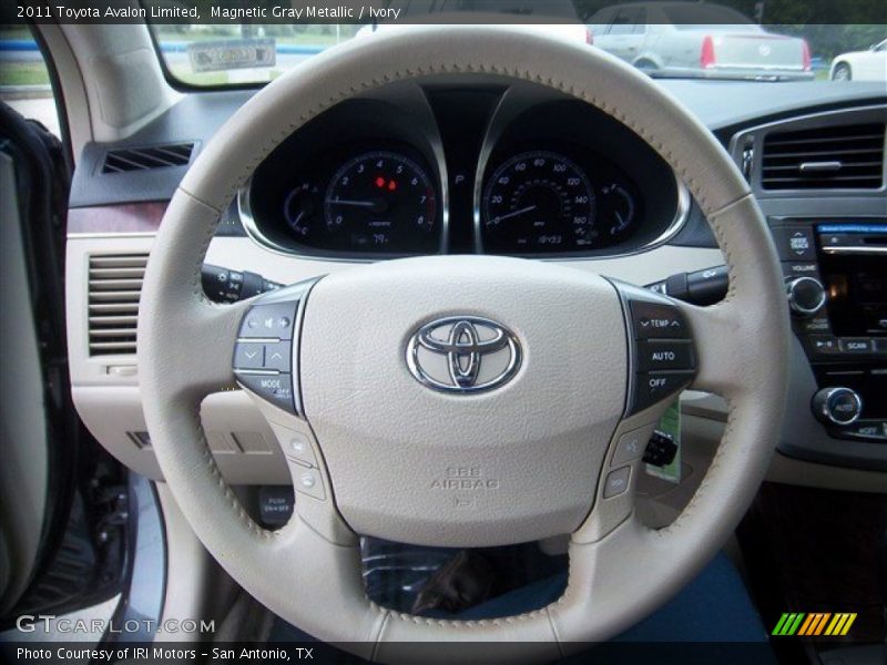 Magnetic Gray Metallic / Ivory 2011 Toyota Avalon Limited