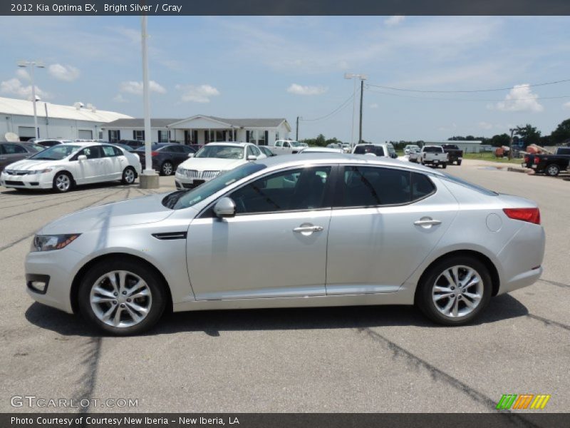 Bright Silver / Gray 2012 Kia Optima EX