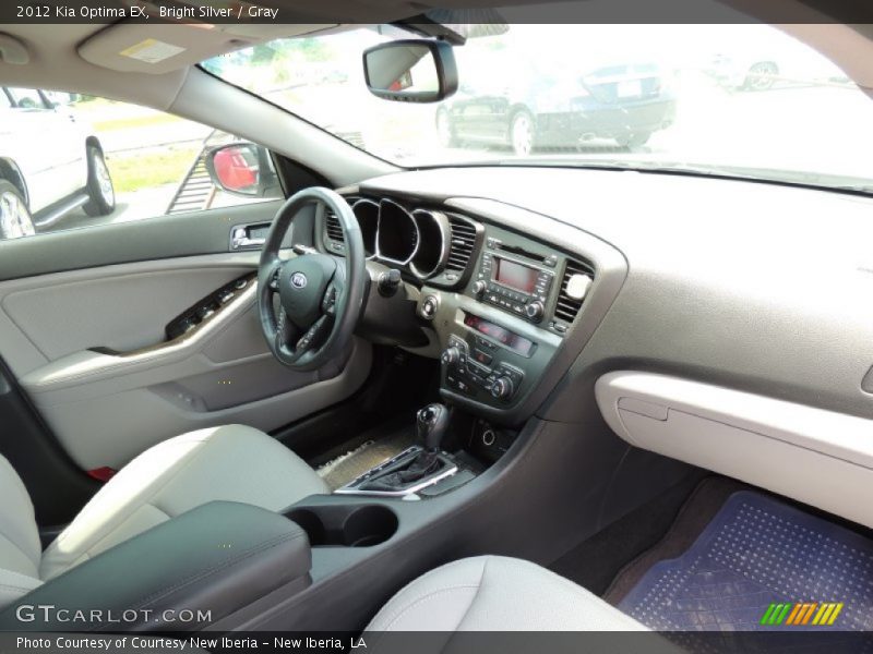 Bright Silver / Gray 2012 Kia Optima EX