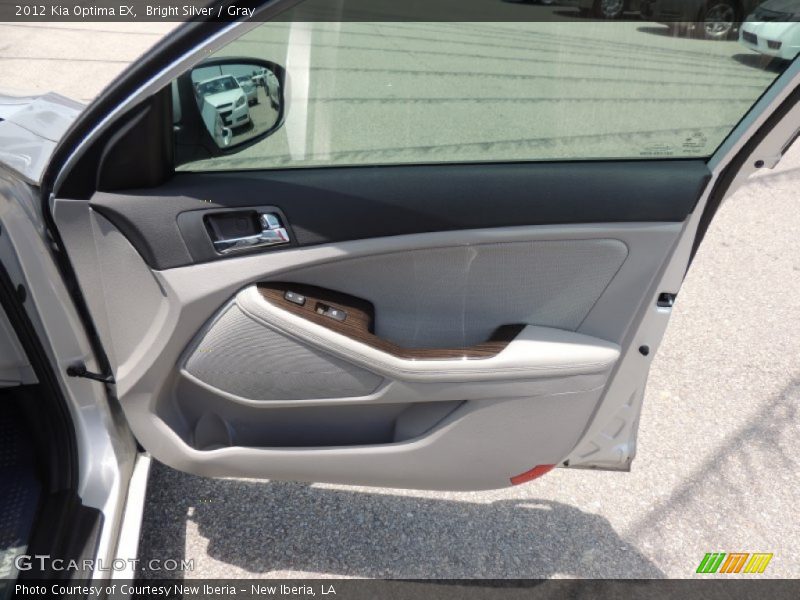 Bright Silver / Gray 2012 Kia Optima EX