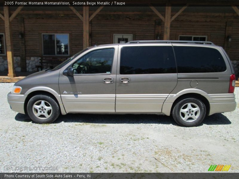 Sedona Beige Metallic / Taupe 2005 Pontiac Montana MontanaVision