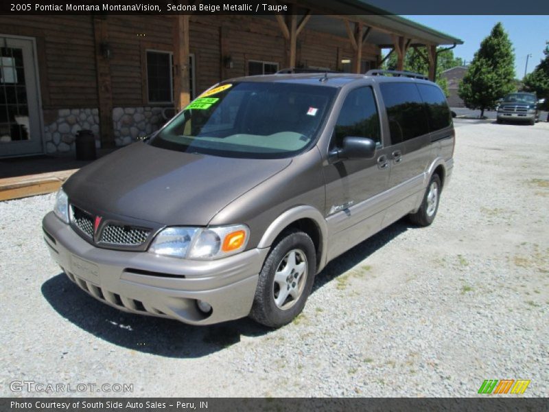 Sedona Beige Metallic / Taupe 2005 Pontiac Montana MontanaVision