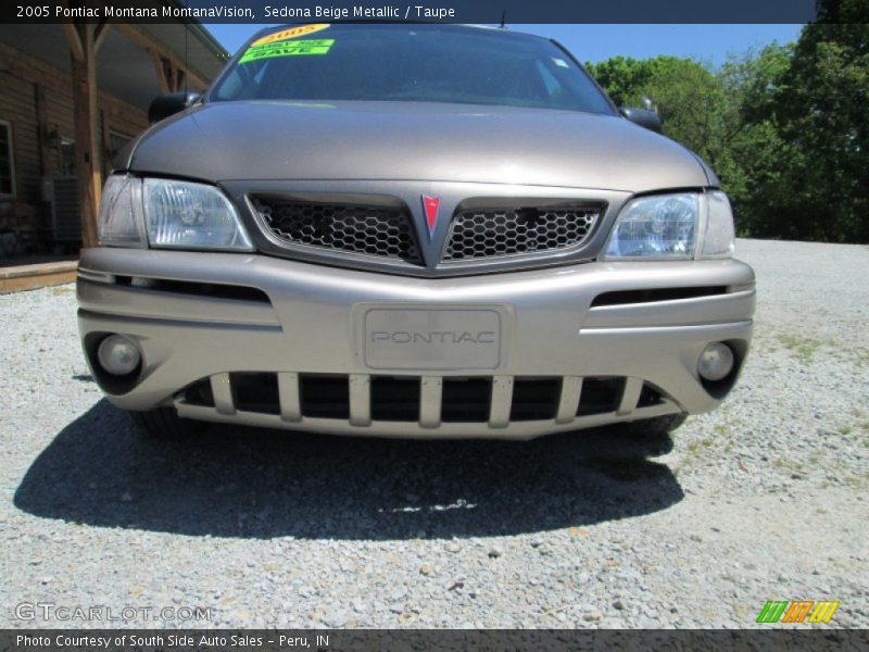 Sedona Beige Metallic / Taupe 2005 Pontiac Montana MontanaVision