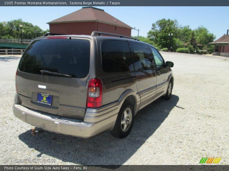 Sedona Beige Metallic / Taupe 2005 Pontiac Montana MontanaVision