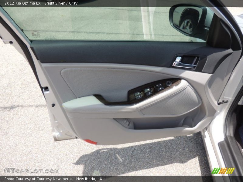 Bright Silver / Gray 2012 Kia Optima EX